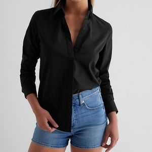 Express Poplin Slim Portofino Shirt